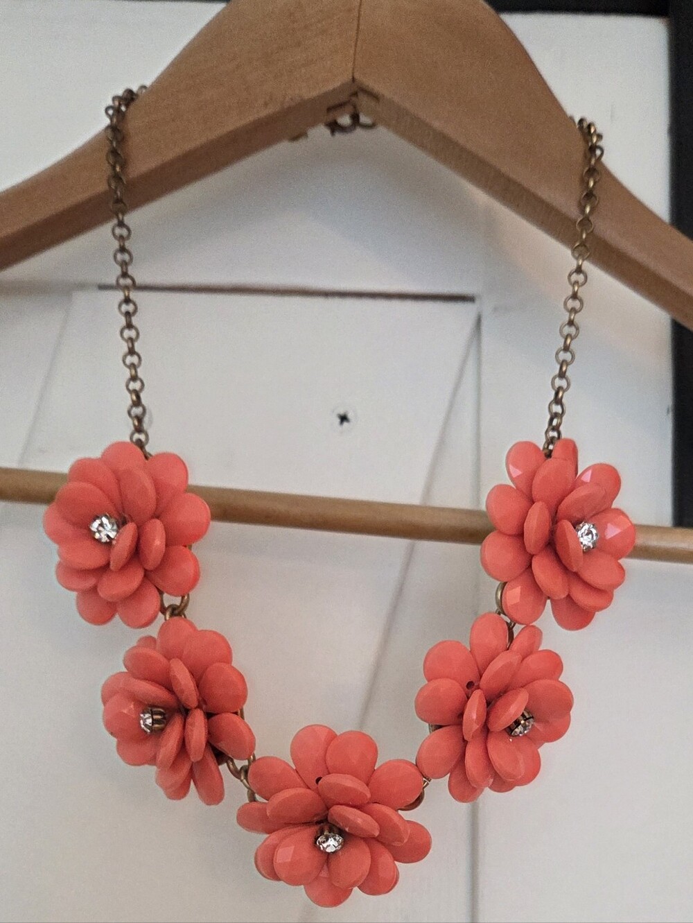 J.Crew Flower Necklace